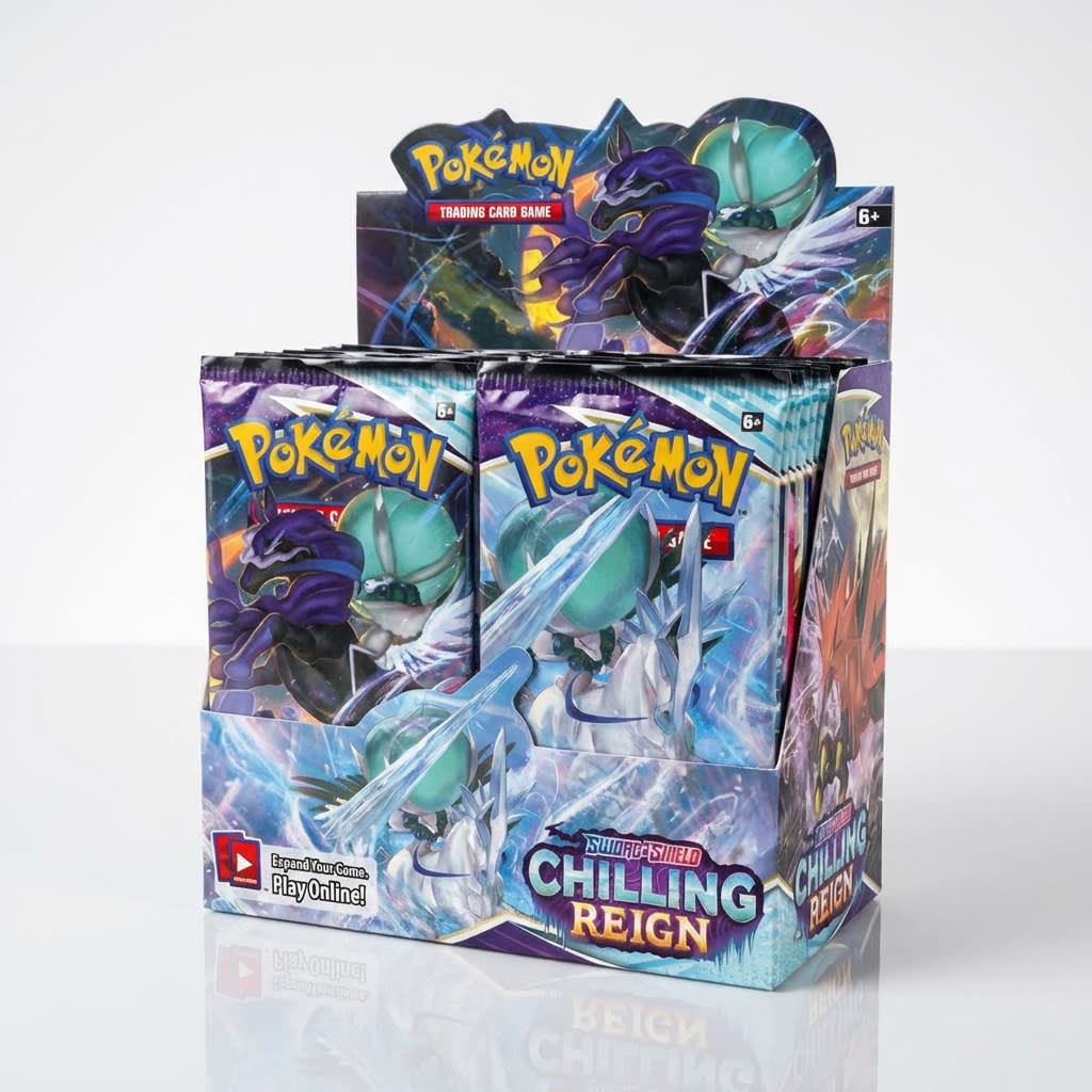 Pokemon TCG Sword and Shield Chilling Reign Booster Display Box (36 Packs) ENG