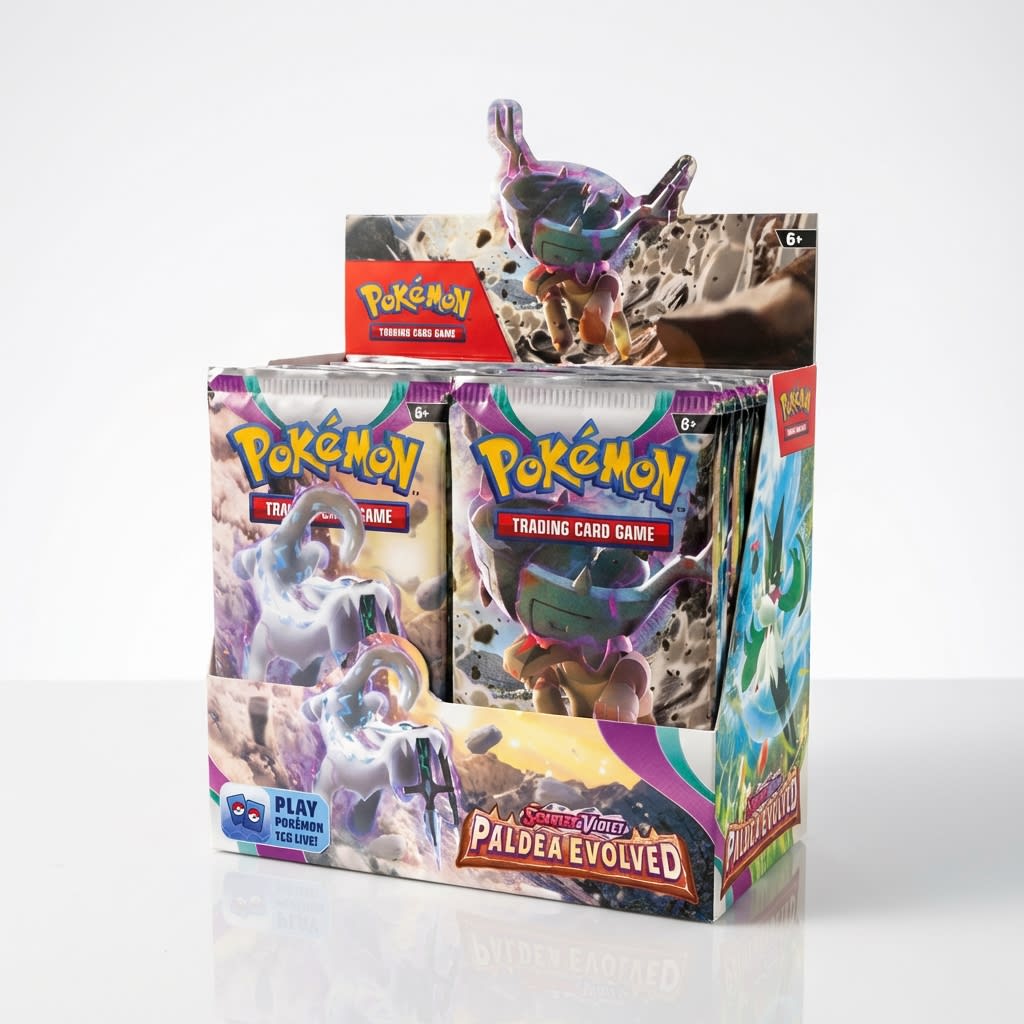 Pokemon TCG Scarlet and Violet Paldea Evolved Booster Display Box (36 Packs) ENG