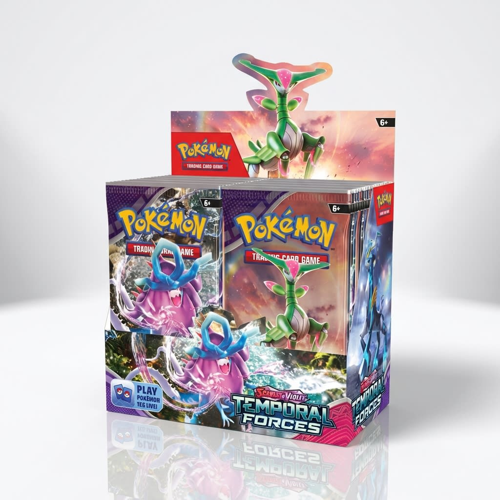 Pokemon TCG: Scarlet and Violet Temporal Forces Booster Display Box (36 Packs) ENG