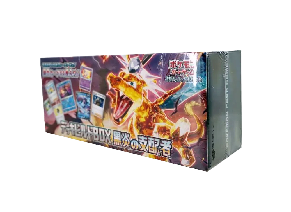 Pokemon Card Game Scarlet & Violet Deck Build Box Ruler of the Black Flame