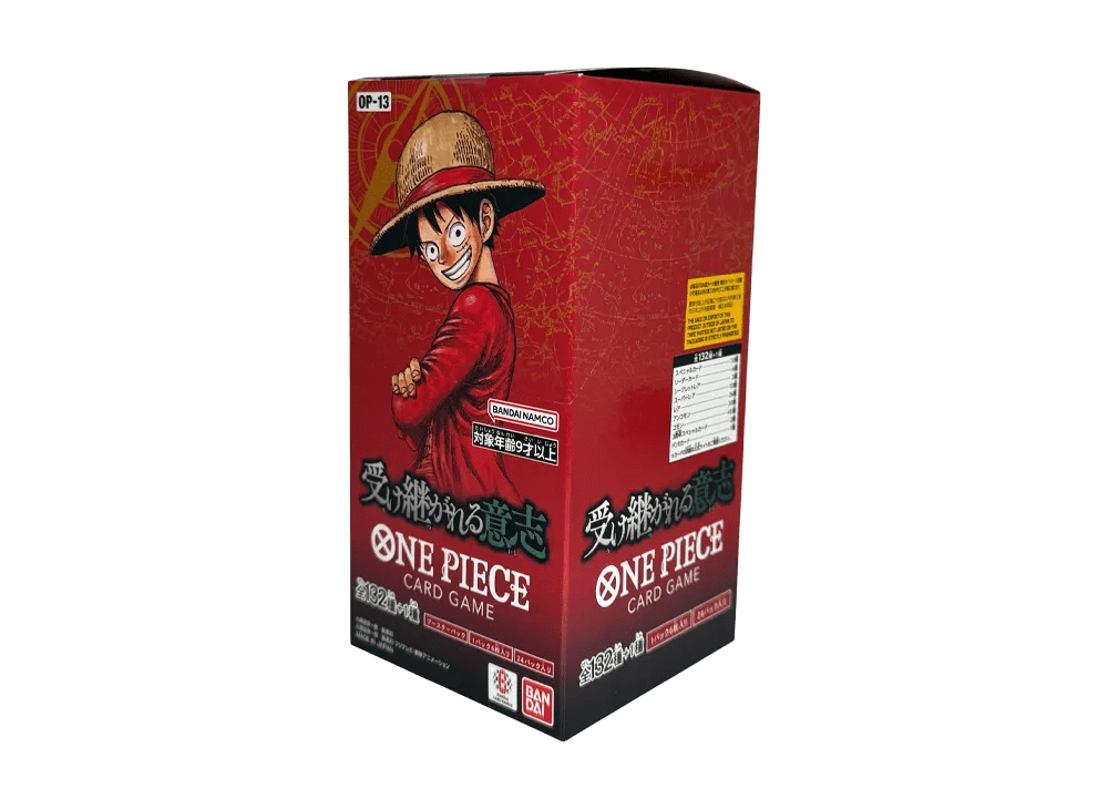 ONE PIECE Card Game Booster Pack "CARRYING ON HIS WILL" Box