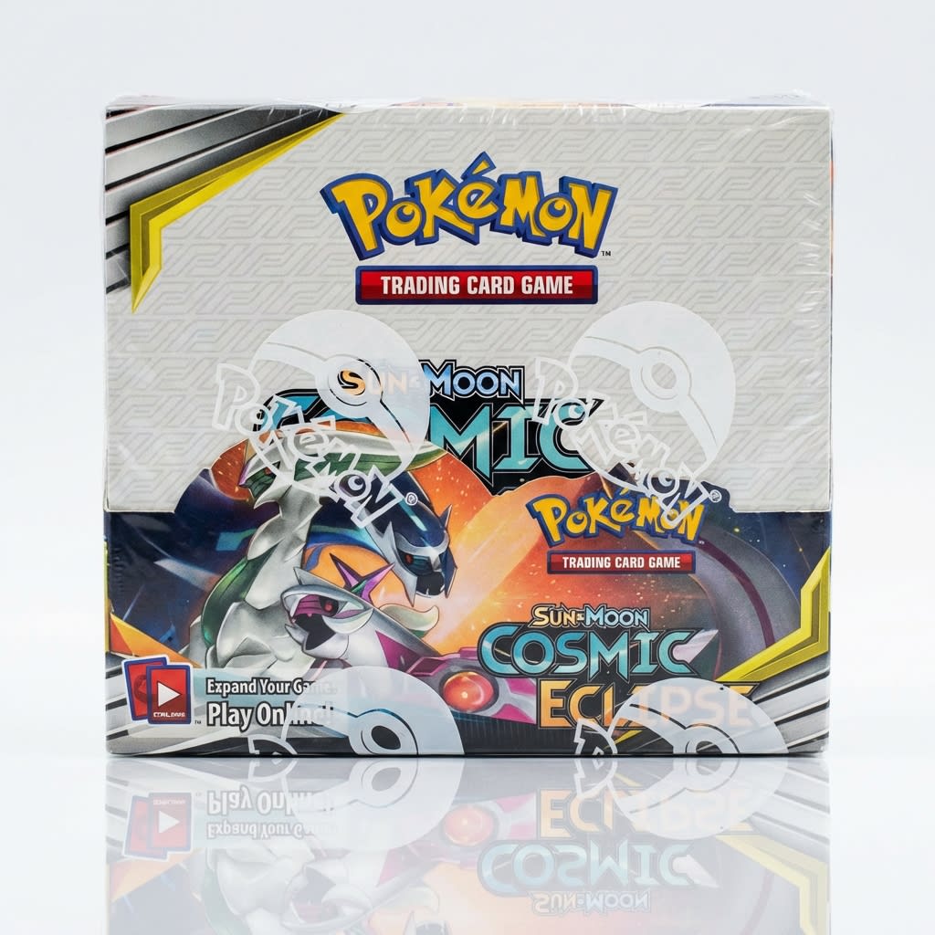 Pokemon TCG Sun and Moon Cosmic Eclipse Booster Display Box (36 Packs ...