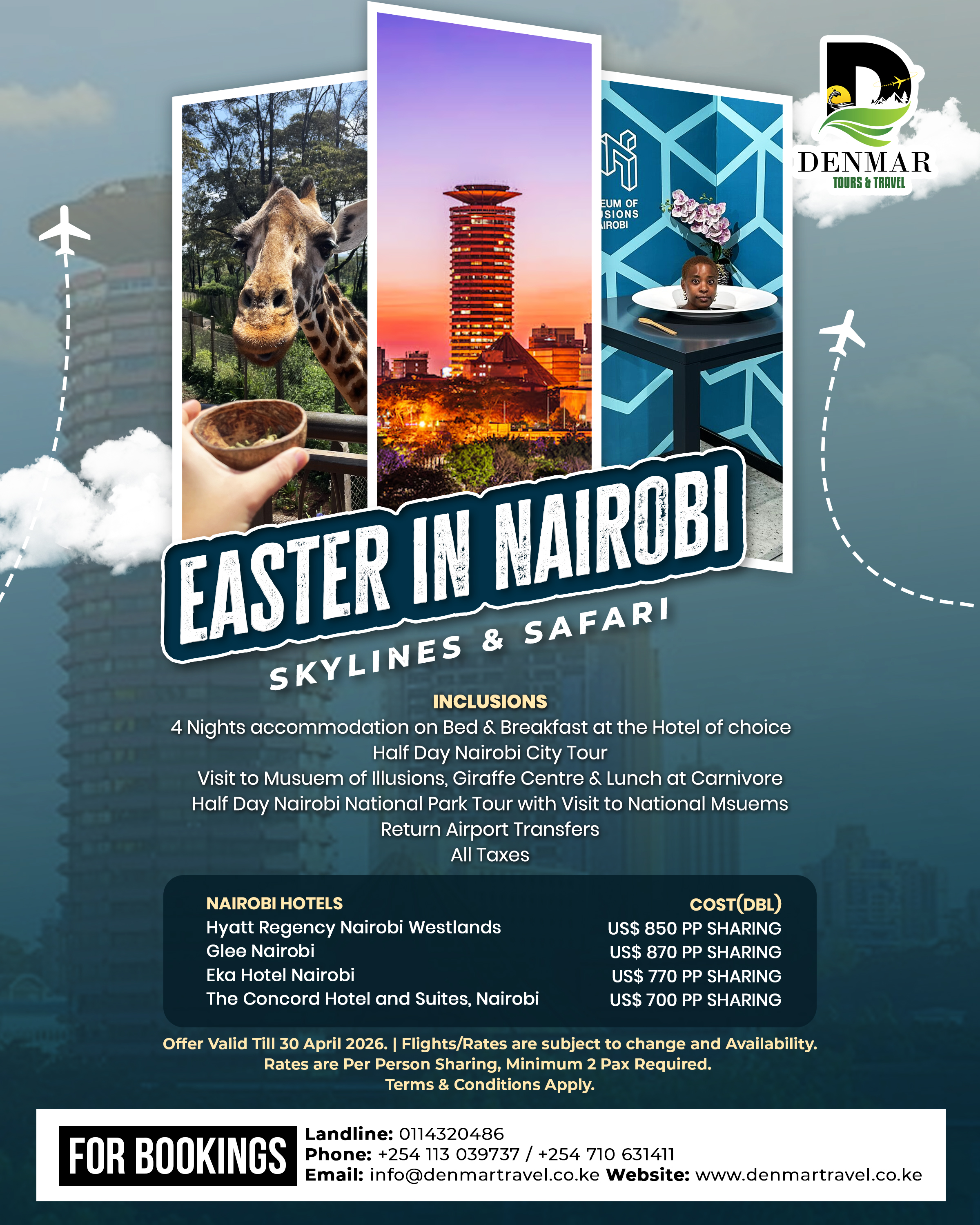 Easter In Nairobi - Skylines & Safari