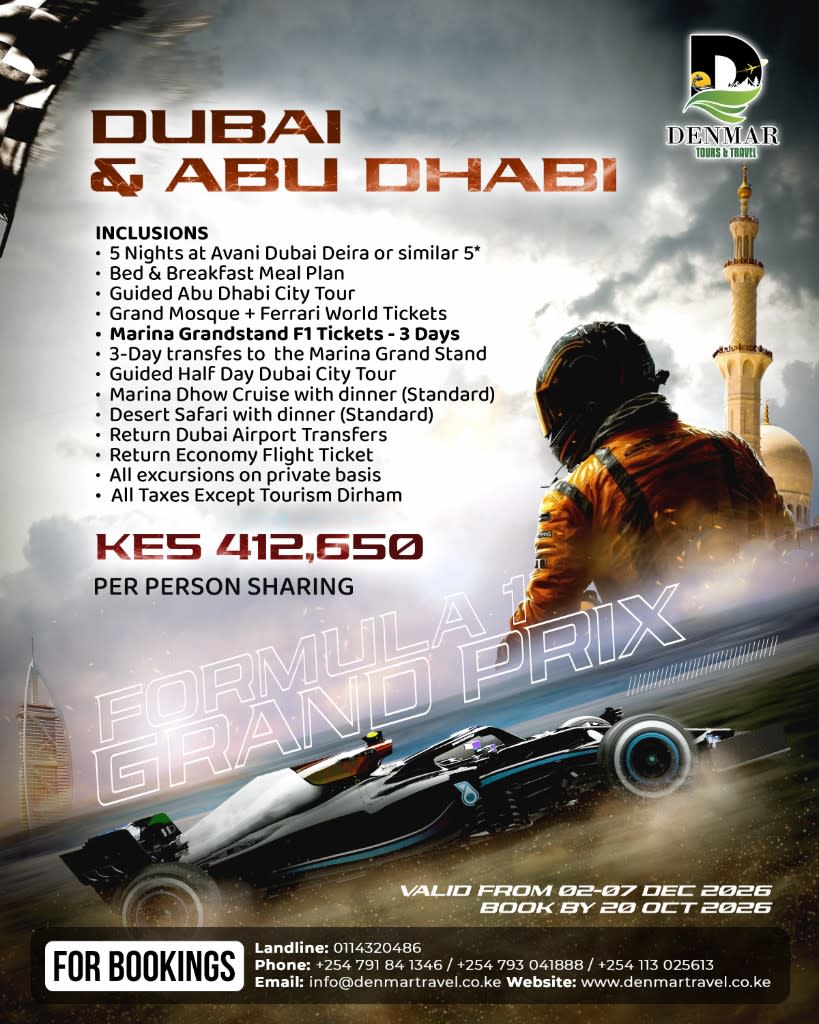 Dubai & Abu Dhabi: Formula 1 Grand Prix — 6 Days / 5 Nights