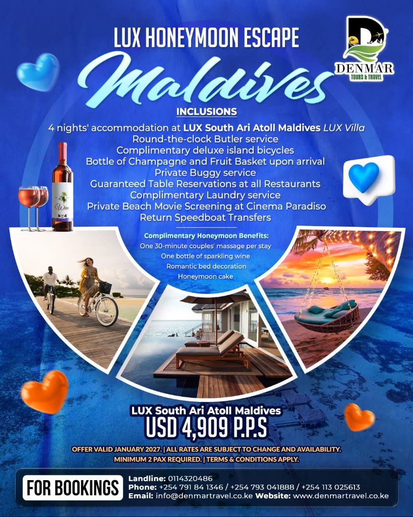 LUX Honeymoon Escape Maldives poster