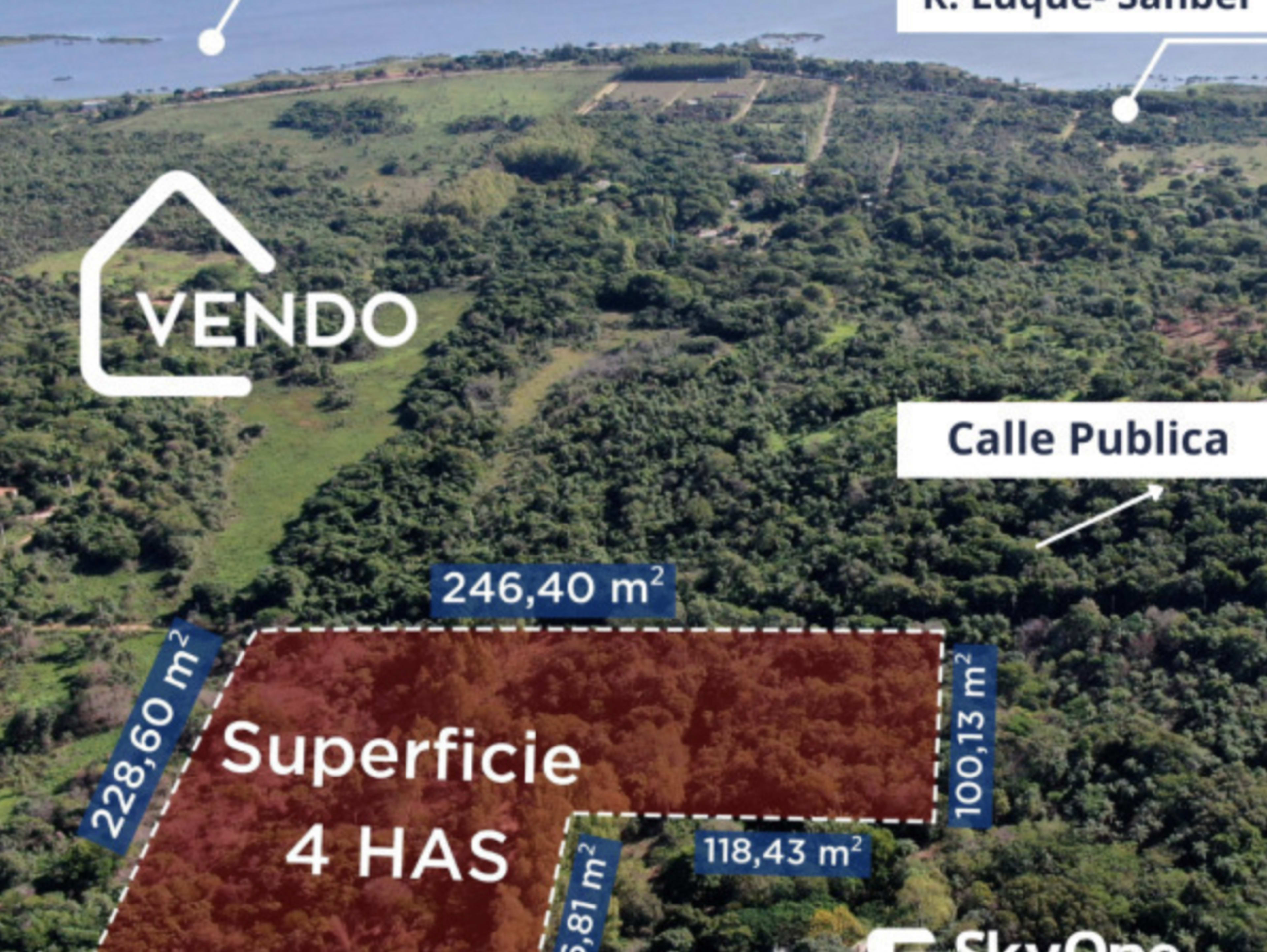 4 hectareas en San Bernardino