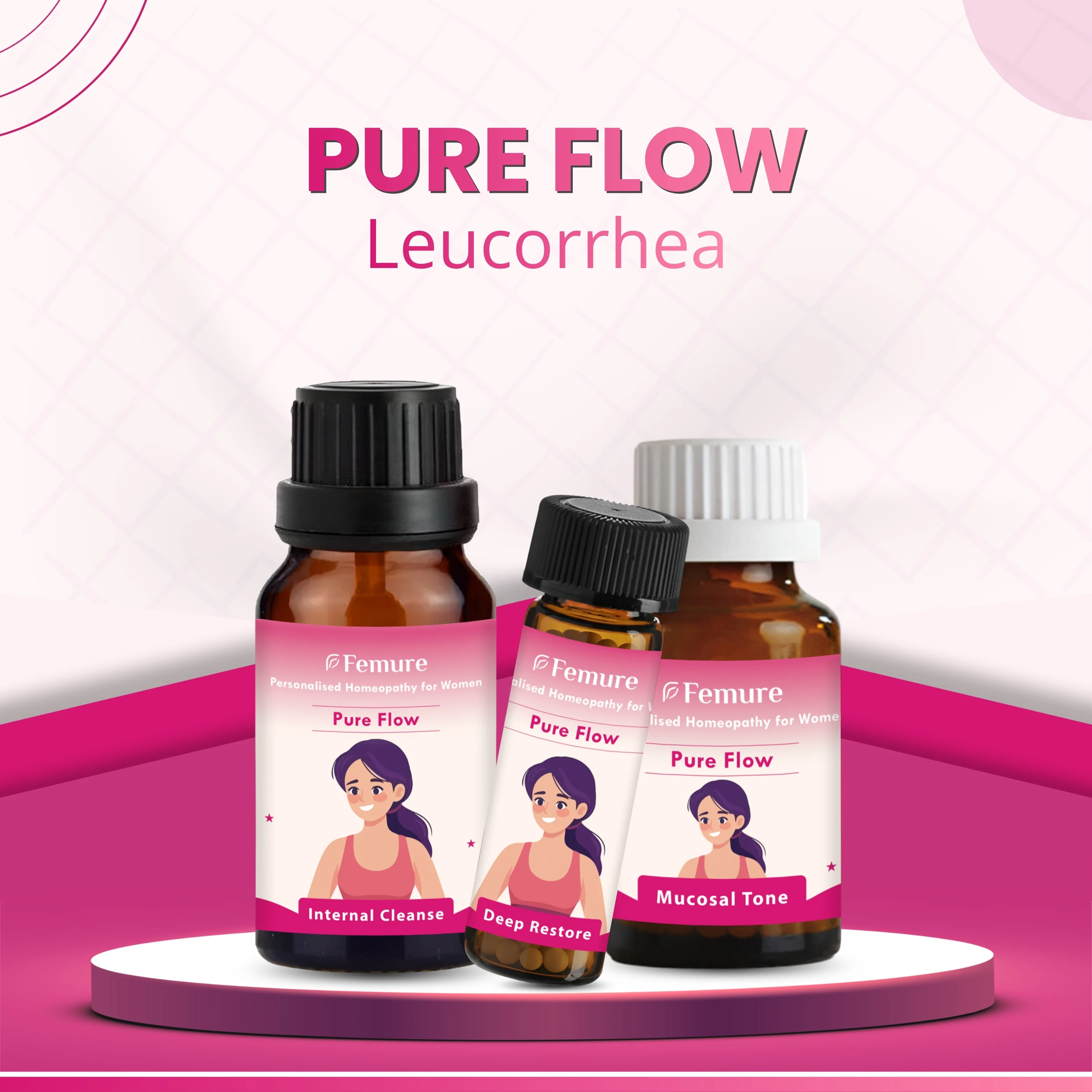 Pure Flow – Leucorrhea Support