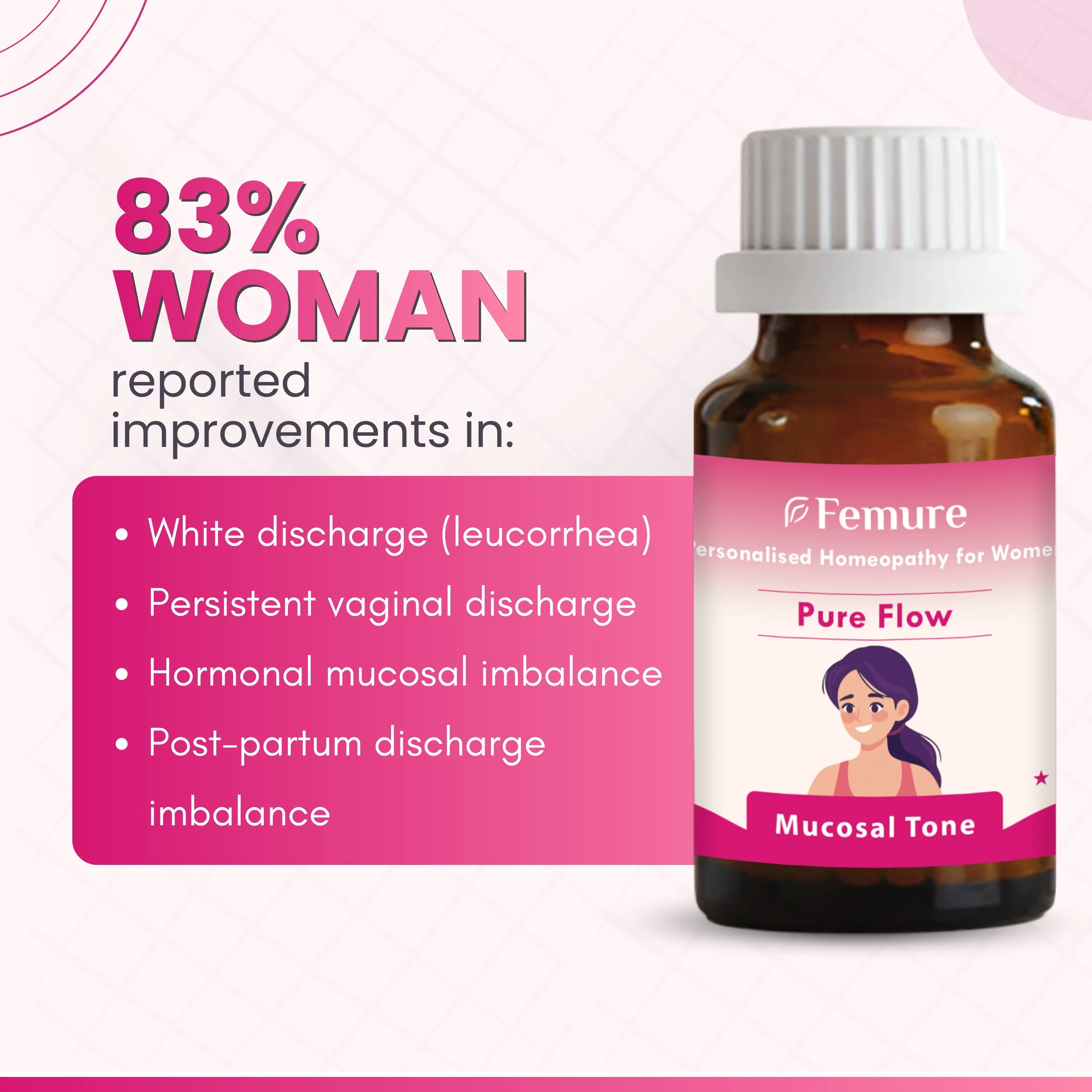 Pure Flow – Leucorrhea Support