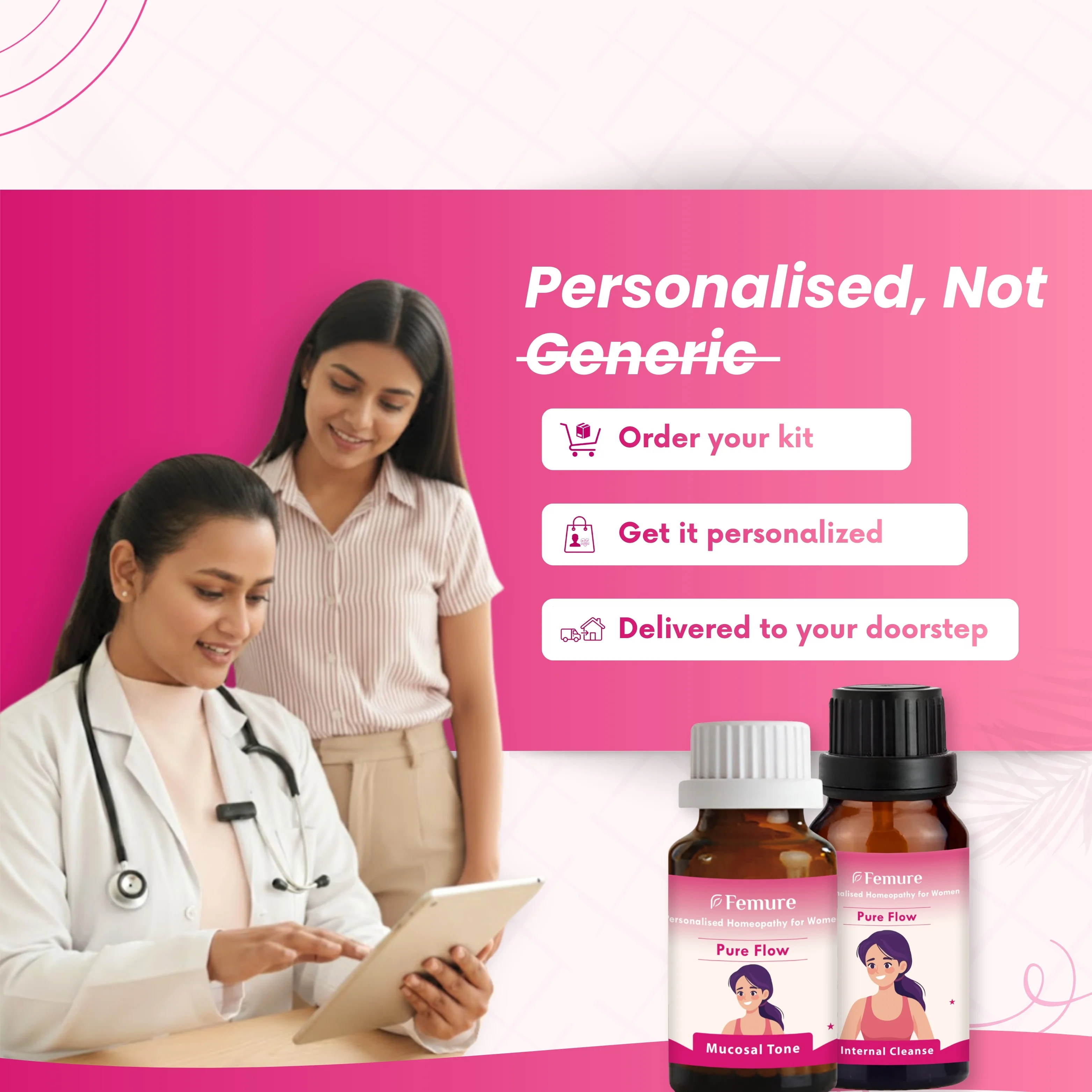 Pure Flow – Leucorrhea Support