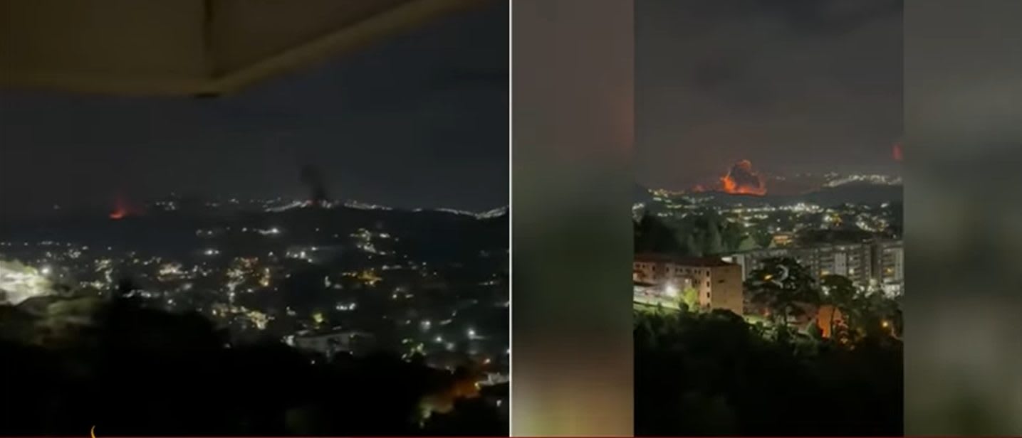 Explosions heard over Venezuelan capital amid US tensions