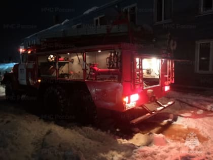 Дача сгорела ночью в елизовском СНТ