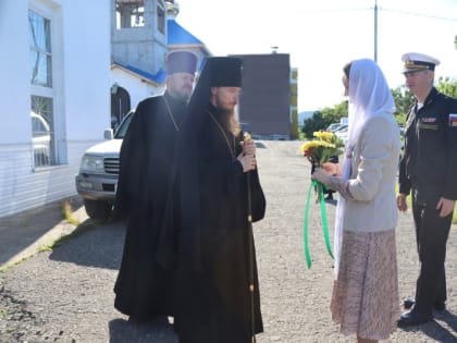 Литургия в гарнизонном храме