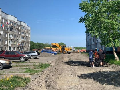 Спортивные и зоны отдыха оборудуют во дворах столицы Камчатки