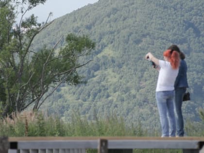 На смотровой площадке сопки Петровской в столице Камчатки обустраивают инфраструктуру для маломобильных граждан