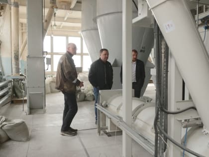 На Камчатке на комбикормовом заводе установили новое оборудование