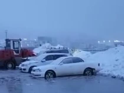 Непогода разгулялась над Камчаткой