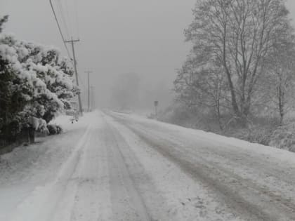 Камчатуправтодор: дорога на Усть-Камчатск открыта