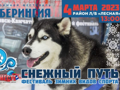 На камчатском фестивале "Снежный путь #МыВместе" появятся новые спортивные площадки