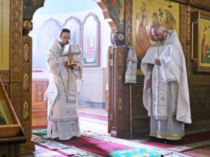 Литургия в день попразднства Вознесения Господня