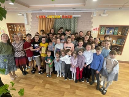 Пасхальный подарок для воспитанников Детского дома