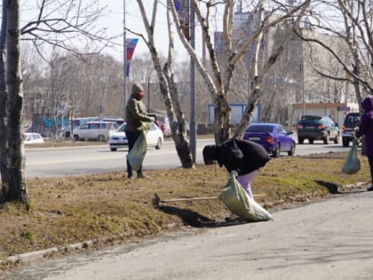 В Петропавловске проходит Всероссийский субботник