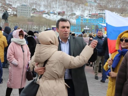 Акции, посвященные воссоединению с Крымом, показали единение с президентом России