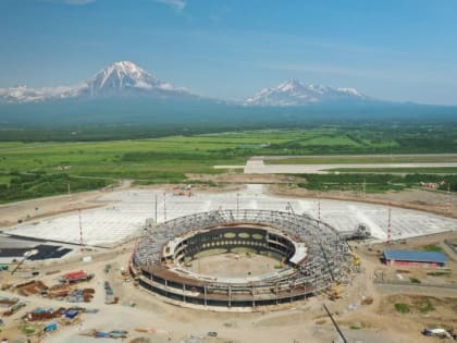 Готовность аэродромной инфраструктуры в аэропорту Елизово на Камчатке составляет 90%