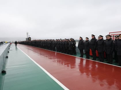 На Камчатке состоялась торжественная встреча "Генералиссимус Суворов" после межфлотского перехода с Северного на Тихоокеанский флот