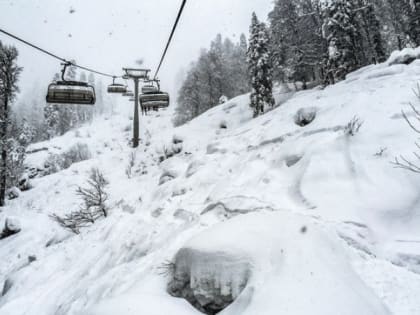 На Камчатке сошла лавина на склад со взрывчаткой