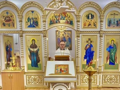 Праздник Сретения Господня отметили в селе Каменское