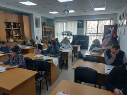 Прихожане Камчатской епархии приняли участие во Всероссийской акции «Диктант Победы»