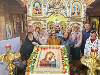 Престольный праздник храма Казанской иконы Пресвятой Богородицы в с. Соболево