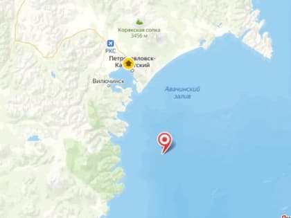 Ощутимое сейсмособытие произошло на Камчатке