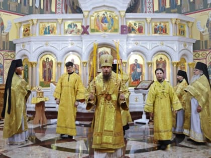 Литургия и молебен в день Военно-морского флота России