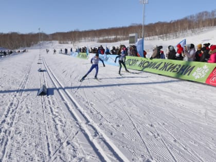 Больше 1200 человек приняли участие в «Лыжне России-2023» на Камчатке