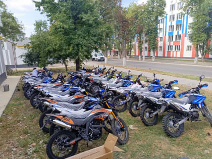 Новые мотоциклы для морпехов Камчатки