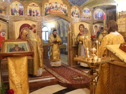 Литургия в праздник равноапостольного великого князя Владимира