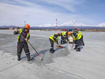 Перрон нового главного аэропорта Камчатки готов на 87 процентов