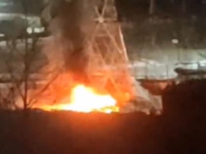 Автомобиль Suzuki Escudo сгорел в Петропавловске