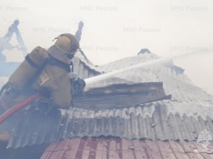 В Петропавловске-Камчатском пожарные ликвидировали возгорание в частном доме