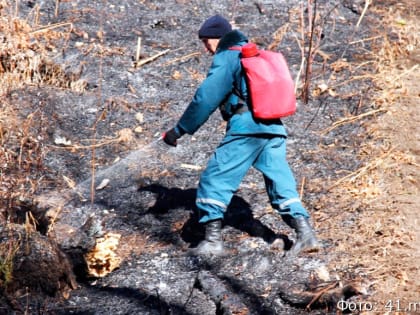 Пожароопасный сезон объявили на Камчатке на две недели раньше