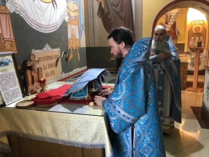 Литургия в день отдания праздника Сретения Господня