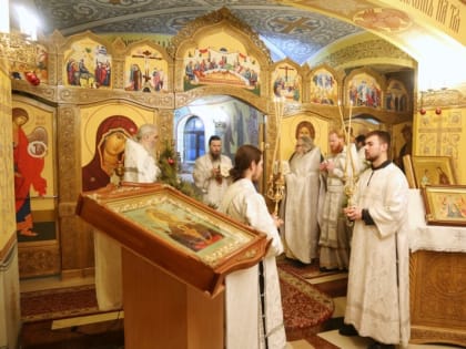 В праздник Крещения Господня архиепископ Феодор совершил Литургию в Морском соборе