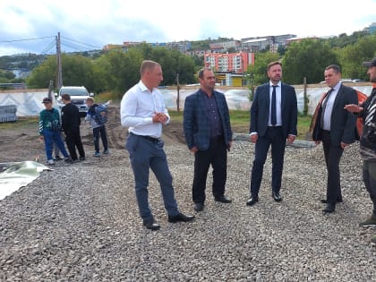 Новый стадион достраивают в Петропавловске-Камчатском