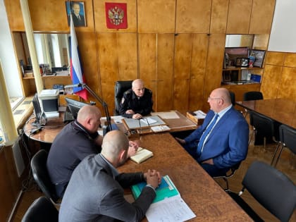 ВСТРЕЧА С НАЧАЛЬНИКОМ ОТДЕЛА МВД РОССИИ ПО ЗАТО ВИЛЮЧИНСК
