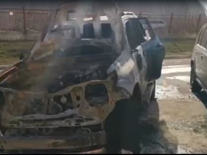 В Петропавловске-Камчатском пожарные инспекторы выясняют причину возгорания в автомобиле