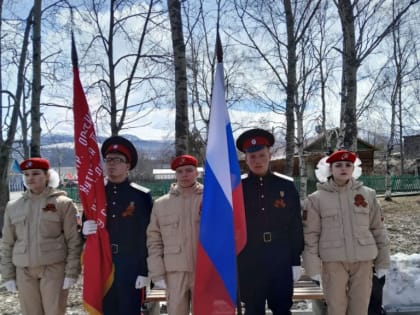 Бессмертный полк в селе Эссо Быстринского района