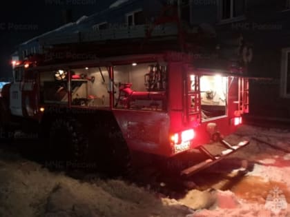 В Елизовском районе Камчатки сгорел дачный домик