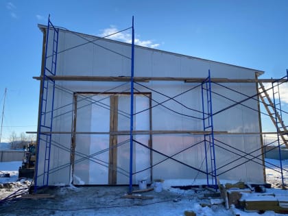 Строительство районной больницы в посёлке Оссора завершается