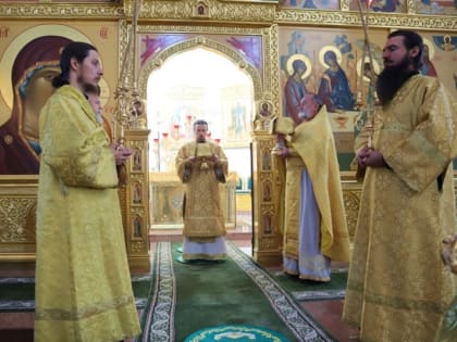 Литургия в праздник блгвв. князей Петра и Февронии Муромских